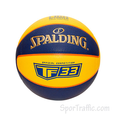 SPALDING TF33 Gold basketball ball 76-862Z