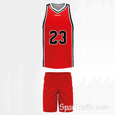 Basketball Uniform red Chicago Bulls