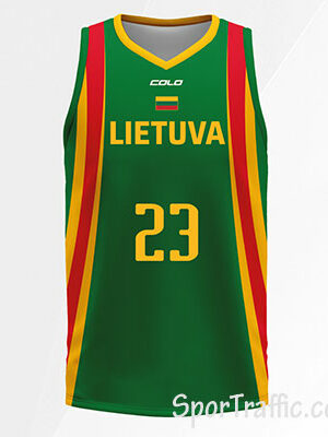 Lithuania Basketball Uniform