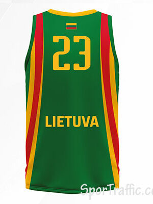 Lithuania Basketball Uniform Jersey
