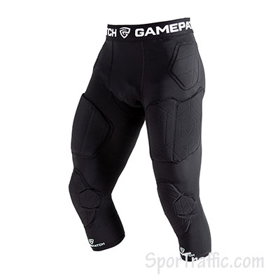 GAMEPATCH 3-4 tights with full protection thighs, hips, knees