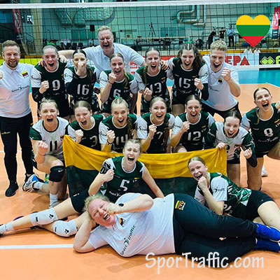Lithuanian National U18 Women Volleyball Squad