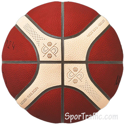 MOLTEN B7G5000-S4F Olympic Games Basketball Ball Paris 2024