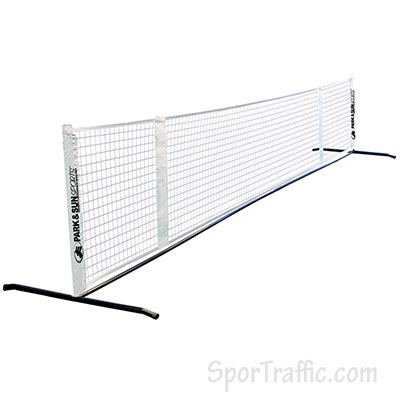 Park&Sun portable pickelball tennis set adjustabPark&Sun Piklbolo-Teniso Nešiojamas Rinkinys su reguliuojamu tinklule net